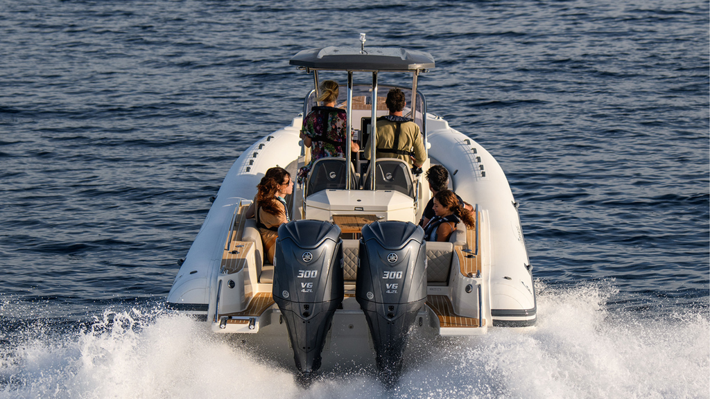 300 Hp 4 Tiempos Gris Pata 25"