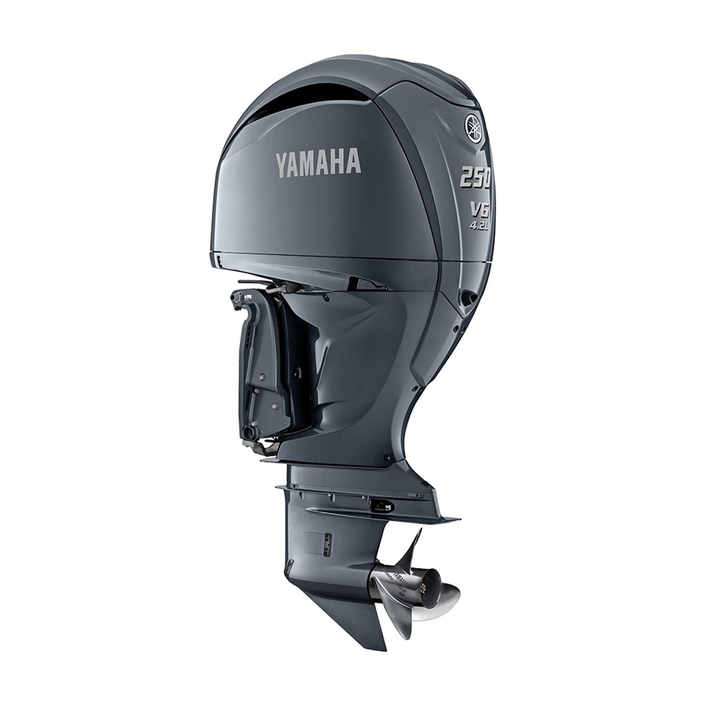 250 Hp 4 Tiempos Gris Pata 25" (sin Rigging ni Propela)